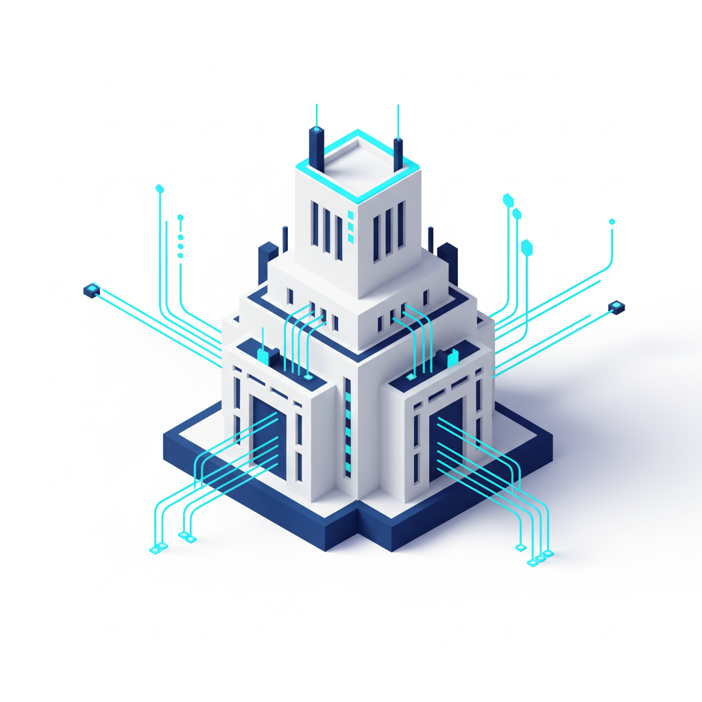 Ilustración 3D Plan Business